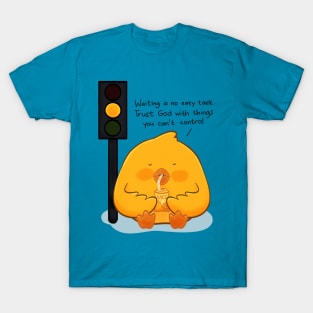 Little Chicken Waiting T-Shirt